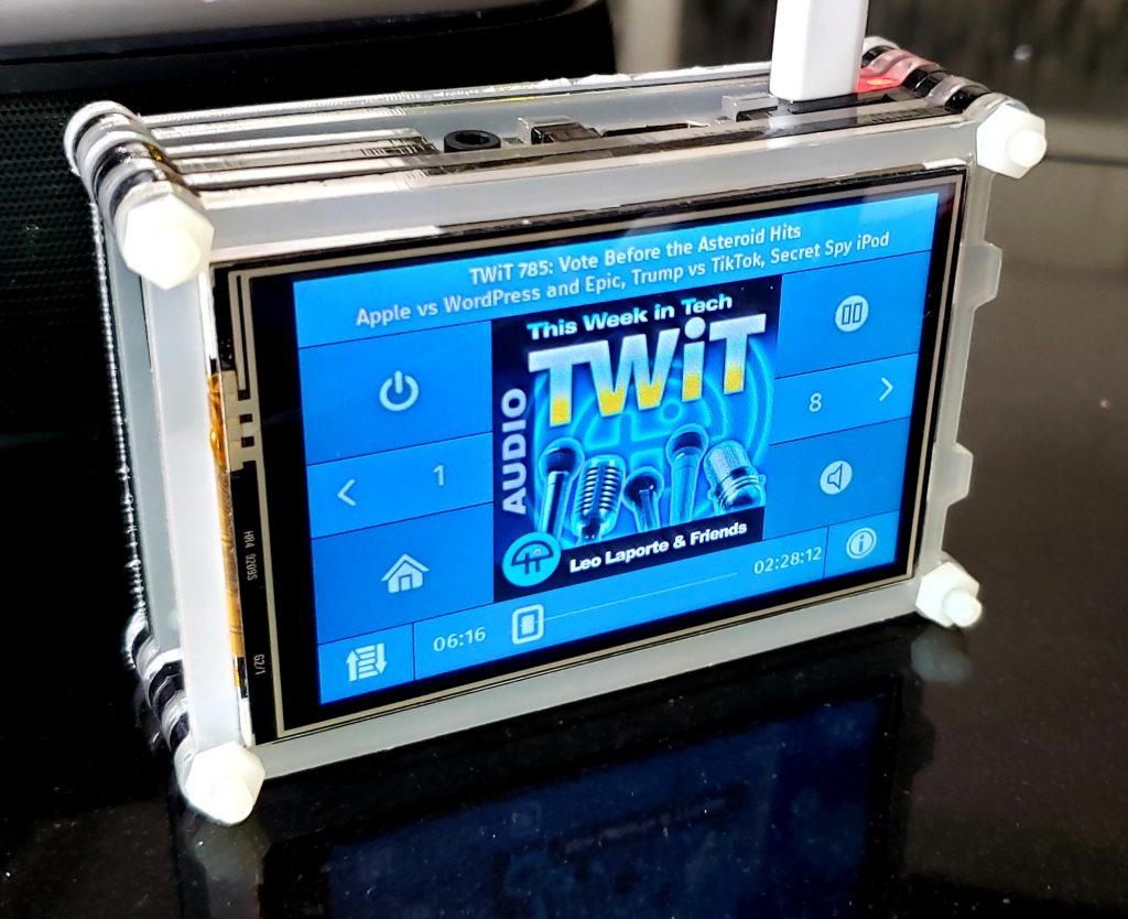 Raspberry Pi Touchscreen Internet Radio, Music Player and Weather ...